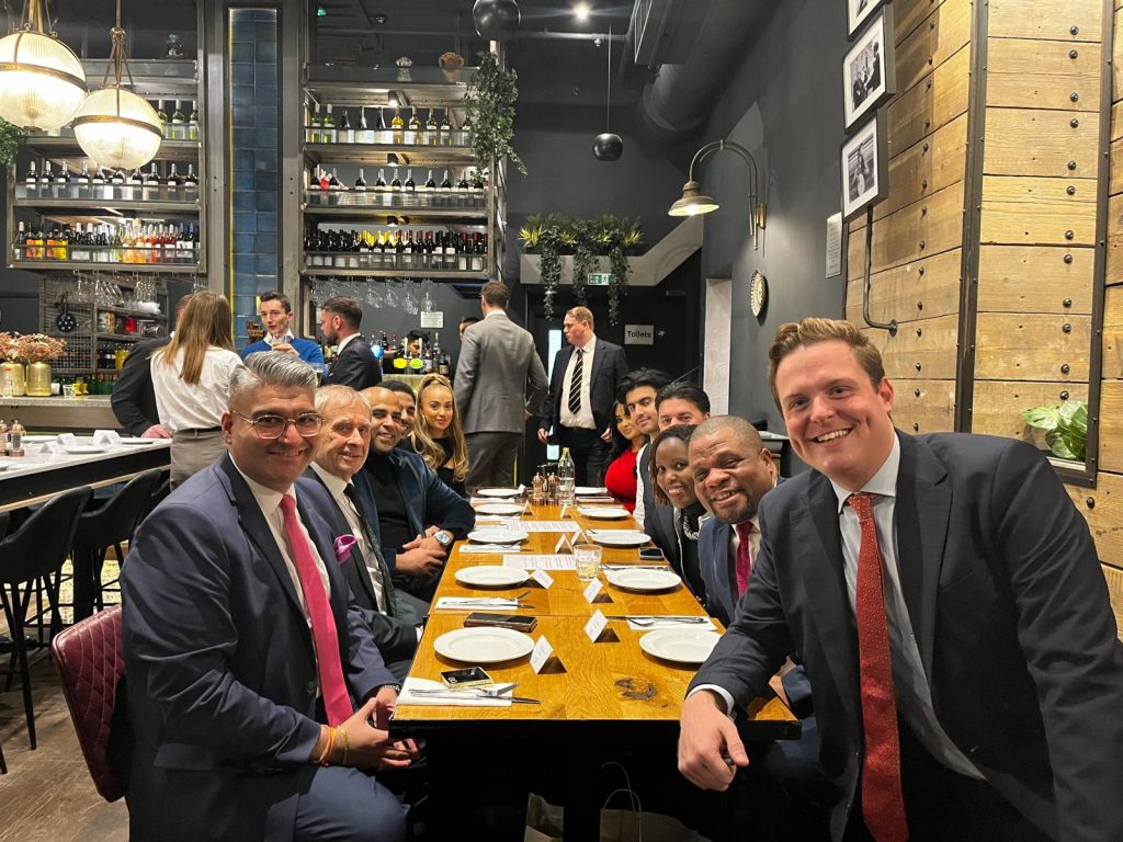 Godson Azu Joins Parliamentary Leaders and Guests at Fundraising Dinner in Support of Oliver Ryan MP’s Constituency Work