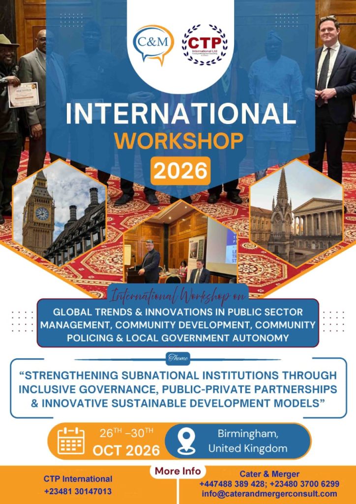 INTERNATIONAL WORKSHOP 2026