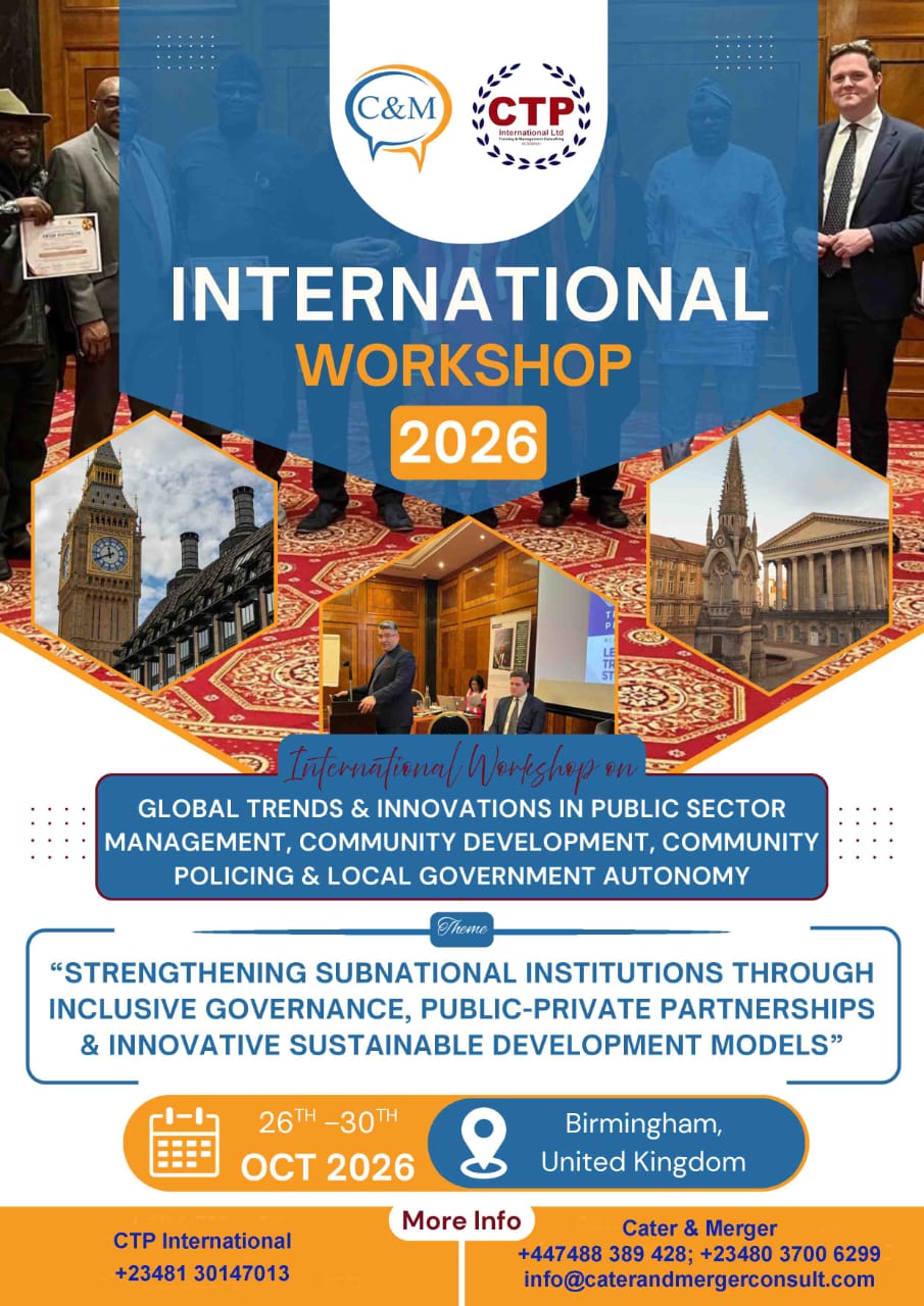 You are currently viewing INTERNATIONAL WORKSHOP 2026