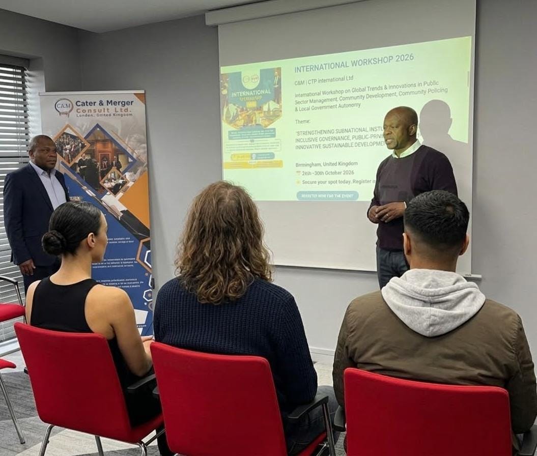 You are currently viewing CATERANDMERGER CONSULT UK AND CTP INTERNATIONAL OPEN FIVE-DAY INTERNATIONAL GOVERNANCE WORKSHOP IN WALSALL
